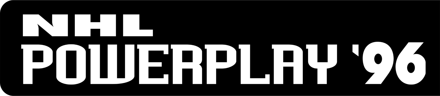 NHL Powerplay 96 logo for Playstation